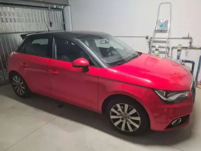 Usata Audi A1 Sportback Ambition 122 CV (89 kW) 2013 Rosso Utilitaria
