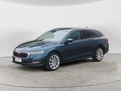 Brugt Skoda Octavia Style 150 HK (110 kW) 2022 Grøn Stationcar