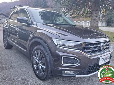 Usata VW T-Roc Advance 150 CV (110 kW) 2018 Marrone SUV