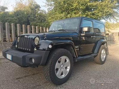 Usata Jeep Wrangler Sahara 200 CV (147 kW) 2011 Nero SUV