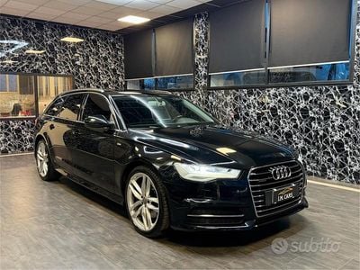 Usata Audi A6 S-Line 218 CV (160 kW) 2016 Nero Station wagon