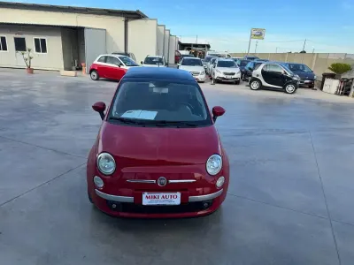 Usata Fiat 500 Lounge 95 CV (69 kW) 2011 Rosso Berlina