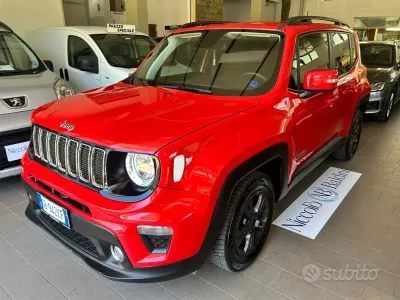 Usata Jeep Renegade Longitude 130 CV (95 kW) 2021 Rosso SUV