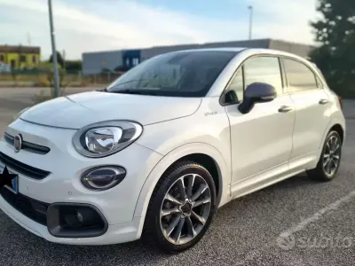 Usata Fiat 500X Sport 130 CV (95 kW) 2021 Bianco SUV