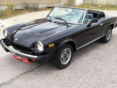 Usata Fiat 124 Spider S 105 CV (77 kW) 1979 Nero Cabrio