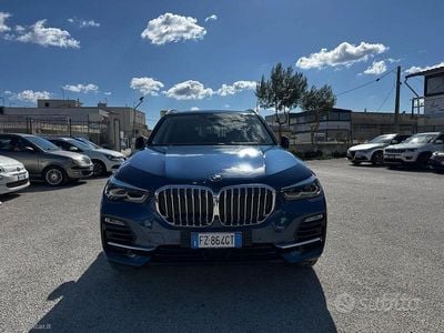 Usata BMW X5 xLine 231 CV (169 kW) 2020 Blu/azzurro SUV