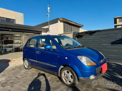 Usata Chevrolet Matiz 67 CV (49 kW) 2009 Blu Utilitaria
