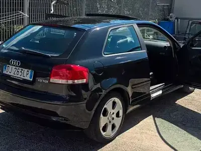 Usata Audi A3 105 CV (77 kW) 2007 Nero Utilitaria