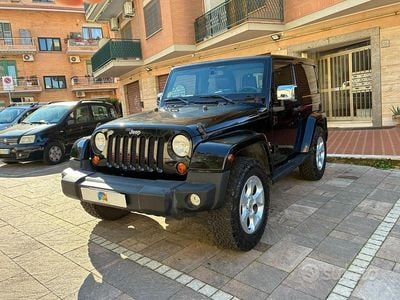 Usata Jeep Wrangler Sahara 200 CV (147 kW) 2013 Nero SUV