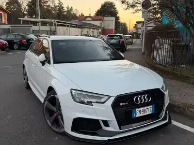 Usata Audi RS3 Design 400 CV (294 kW) 2018 Bianco Berlina