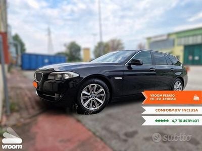 Begagnad BMW 525 217 HK (159 kW) 2013 Svart Kombi