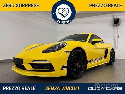 Usata Porsche 718 Cayman Edition 299 CV (219 kW) 2024 Giallo Coupé