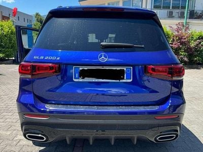 Usata Mercedes GLB200 Premium 150 CV (110 kW) 2021 Blu/azzurro SUV