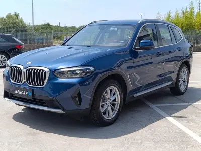 Usata BMW X3 Performance 190 CV (139 kW) 2022 Bluazzurro SUV