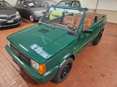 Usata Fiat Panda 39 CV (28 kW) 1997 Verde inglese Cabrio