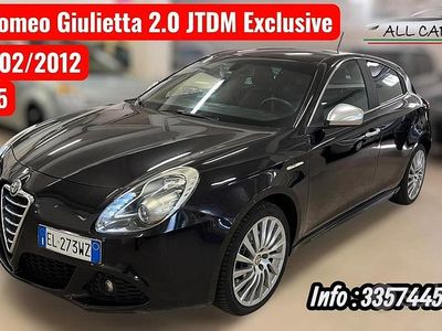 Usata Alfa Romeo Giulietta Exclusive 140 CV (102 kW) 2012 Nero Utilitaria