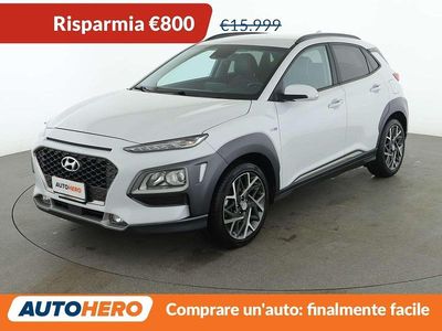 Usata Hyundai Kona XPrime 141 CV (103 kW) 2019 Bianco SUV
