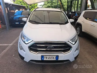 Usata Ford Ecosport ST-Line 125 CV (91 kW) 2018 Bianco SUV