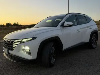 Usata Hyundai Tucson Advanced 116 CV (85 kW) 2021 Bianco SUV