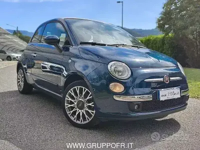 Usata Fiat 500C Lounge 69 CV (50 kW) 2015 Blu Cabrio