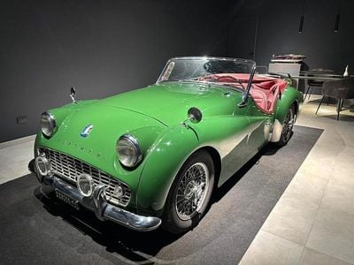 Usata Triumph TR3 99 CV (72 kW) 1961 Verde Cabrio