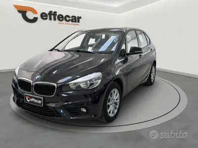 Usata BMW 216 Active Tourer Advantage 102 CV (75 kW) 2018 Nero Monovolume