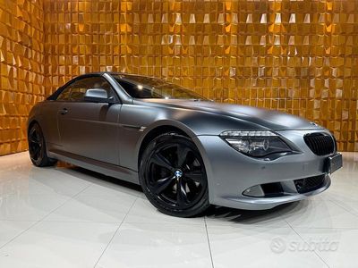 Usata BMW 635 Cabriolet 286 CV (210 kW) 2010 Grigio Cabrio