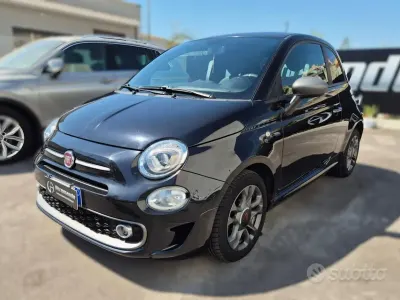 Usata Fiat 500 Sport 69 CV (50 kW) 2018 Nero Utilitaria