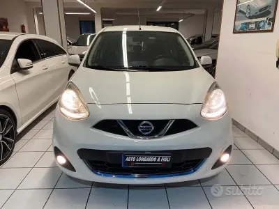 Usata Nissan Micra Tekna 80 CV (58 kW) 2017 Bianco Utilitaria
