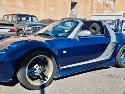 Begagnad Smart Roadster 82 HK (60 kW) 2005 Blå Cab