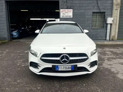 Usata Mercedes A180 Premium 116 CV (85 kW) 2018 Bianco Berlina