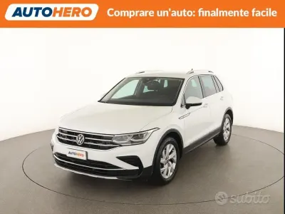 Usata VW Tiguan Elegance 150 CV (110 kW) 2022 Bianco SUV