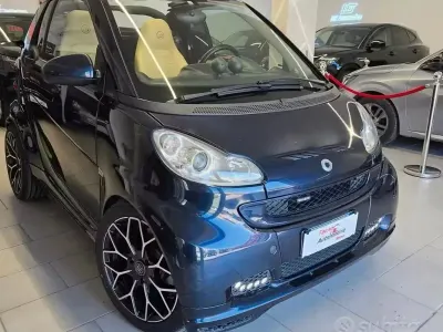 Usata Smart ForTwo Cabrio Brabus Xclusive 102 CV (75 kW) 2011 Blu notte metallizzato Cabrio