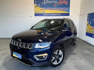 Usata Jeep Compass Limited 140 CV (102 kW) 2018 Blu SUV