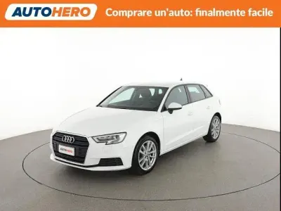 Usata Audi A3 116 CV (85 kW) 2019 Bianco Berlina