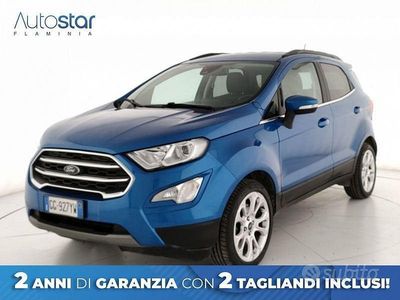 Usata Ford Ecosport Titanium S 125 CV (91 kW) 2021 Blu SUV