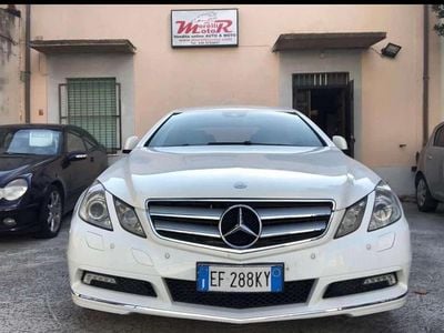 Usata Mercedes E250 Avantgarde 204 CV (150 kW) 2010 Bianco Coupé