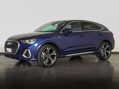 Usata Audi Q3 Sportback Ambiente 150 CV (110 kW) 2021 Blu navarra metallizzato SUV