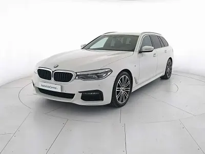 Usata BMW 520 M Sport 190 CV (139 kW) 2020 Alpin white Station wagon