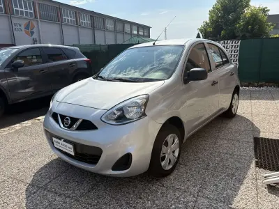 Usata Nissan Micra Acenta 80 CV (58 kW) 2014 Argento Utilitaria