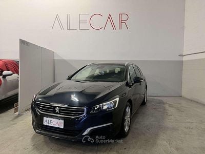 Usata Peugeot 508 SW Business-Line 120 CV (88 kW) 2017 Blu/azzurro Station wagon