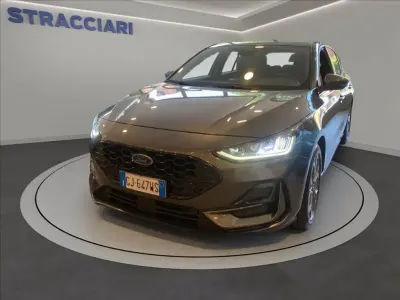 Usata Ford Focus ST-Line 125 CV (91 kW) 2022 Grigio metallizzato Berlina