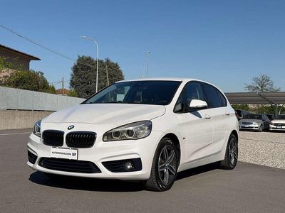 Usata BMW 216 Active Tourer Sport Line 116 CV (85 kW) 2015 Bianco Monovolume