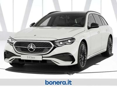 Nuova Mercedes E220 AMG Line Premium 197 CV (144 kW) 2025 Bianco Station wagon