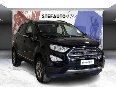 Usata Ford Ecosport Titanium 99 CV (72 kW) 2019 Nero SUV
