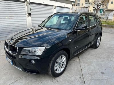 Usata BMW X3 184 CV (135 kW) 2012 Nero SUV