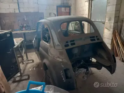 Usata Fiat 500 1960 Blu Utilitaria