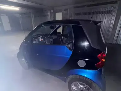 Usata Smart ForTwo Cabrio 61 CV (44 kW) 2006 Blu Cabrio