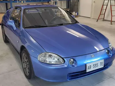 Usata Honda CR-X 125 CV (91 kW) 1994 Blu/azzurro Cabrio