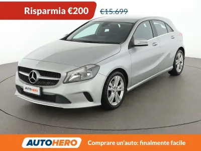 Usata Mercedes A200 136 CV (100 kW) 2016 Argento Utilitaria